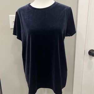 GAP velvet short sleeve